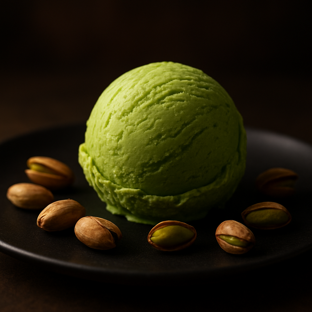 Pistazie Eiscreme